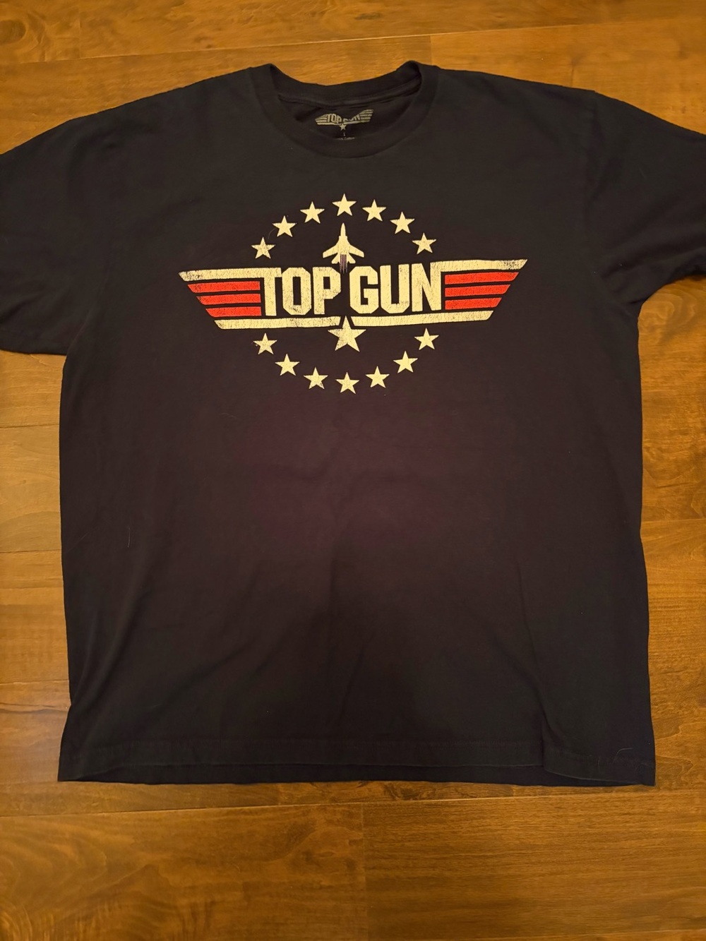 Top Gun Mens Navy Graphic Tee